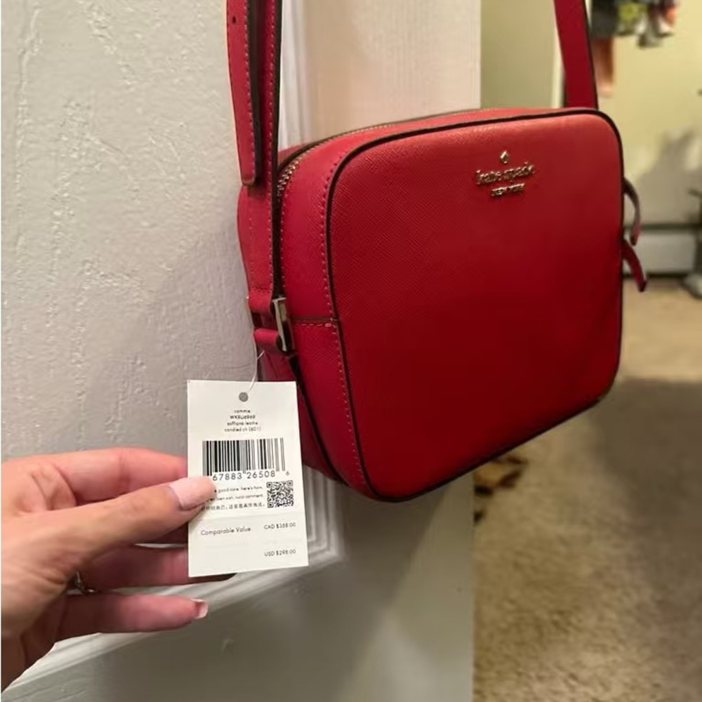 Kate Spade Red Crossbody Bag